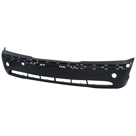 Primed Front Bumper Cover 51117044116 BM1000146 Replacement For BMW 325i 2002 2003 2004 2005 with Fog Lamp Holes Primed