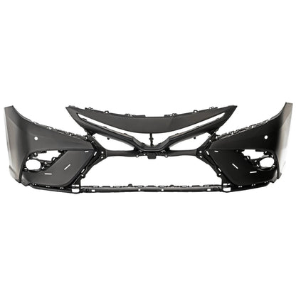 Primed Bumper Cover 521190X955 TO1000472 Replacement For Toyota Camry 2021 2022 2023 2024 Front Primed