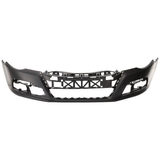 Primed Front Bumper Cover 3C8807217NGRU VW1000183 Replacement For Volks CC 2009 2010 2011 2012 with Fog Lamp Holes Primed