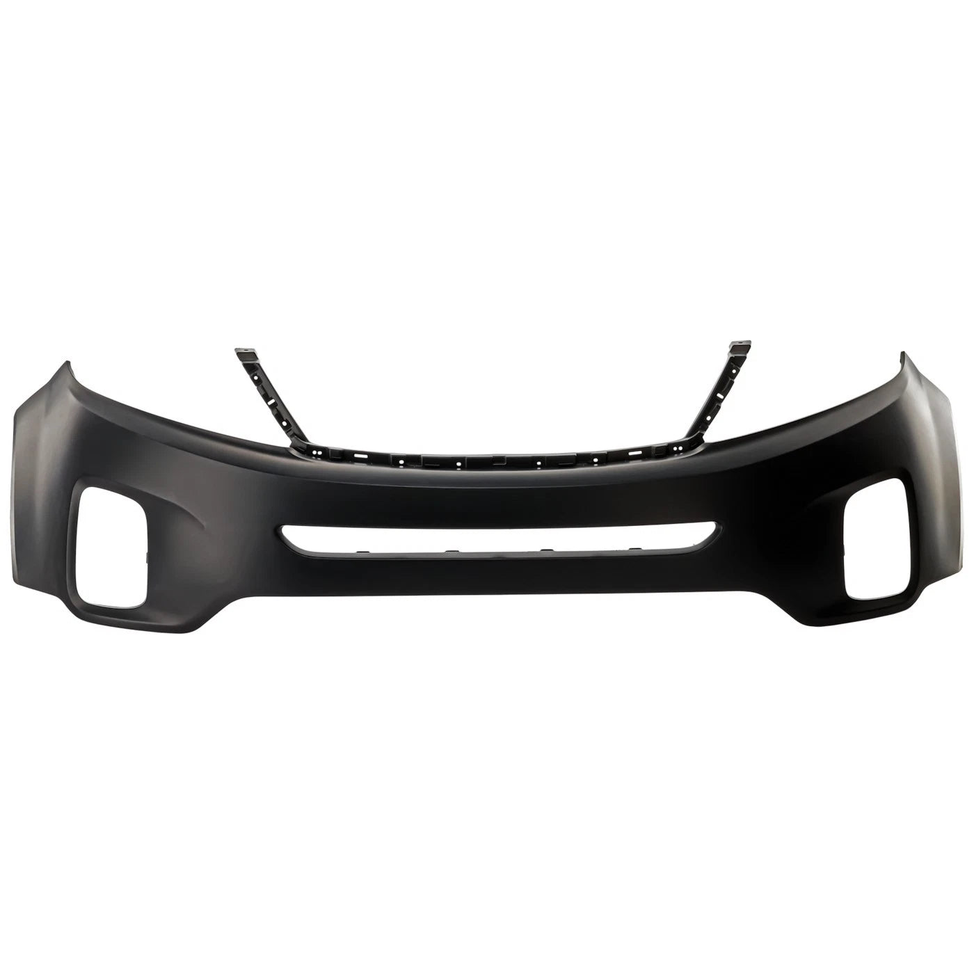Primed Front Upper Bumper Cover 865111U500 KI1000164 Replacement For Kia Sorento 2014 2015 with Fog Lamp Holes Primed