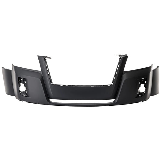 Primed Front Bumper Cover 20983229 GM1000912 Replacement For GMC Terrain 2010 2011 2012 2013 2014 2015 With Fog Lamp Holes Primed