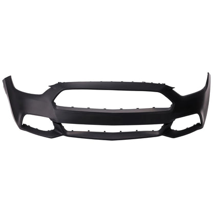 Primed Front Bumper Cover Primed FR3Z17D957AAPTM FO1000704 Replacement For Ford Mustang 2015 2016 2017 Except Shelby Model
