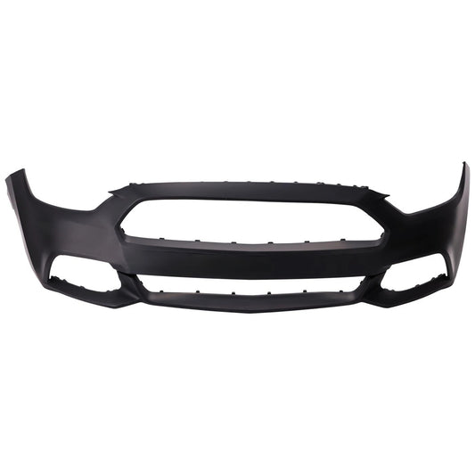 Primed Front Bumper Cover Primed FR3Z17D957AAPTM FO1000704 Replacement For Ford Mustang 2015 2016 2017 Except Shelby Model