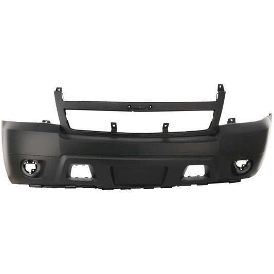 Primed Front Bumper Cover 25814570 GM1000817 Replacement For Chevrolet Avalanche Suburban 2500 2007-2013 Replacement For Chevrolet Tahoe Suburban 1500 2007-2014 Primed