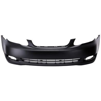 Primed Front Bumper Cover 521190Z938 TO1000297 Replacement For Toyota Corolla 2005 2006 2007 2008 CE LE Primed