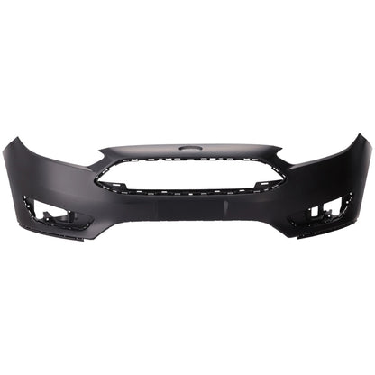 Primed Front Bumper Cover Fascia F1EZ17757CAPTM FO1000705 Replacement For Ford Focus 2015 2016 2017 2018 Primed