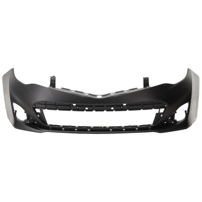Primed Front Bumper Cover 5211907910 TO1000396 Replacement For Toyota Avalon 2013 2014 2015 with Fog Lamp Holes Primed