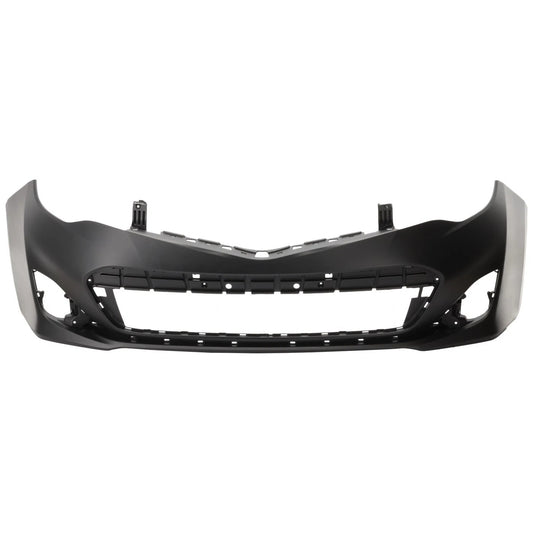 Primed Front Bumper Cover 5211907910 TO1000396 Replacement For Toyota Avalon 2013 2014 2015 with Fog Lamp Holes Primed