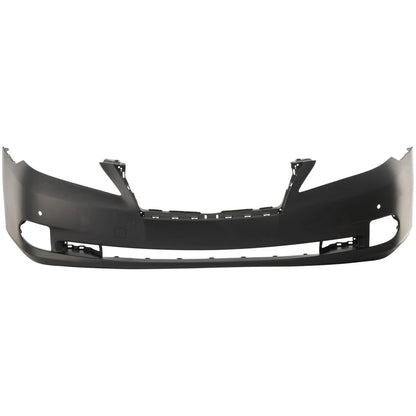 Primed Bumper Cover 5211933974 LX1000199 Replacement For Lexus ES350 2010 2011 2012 With Parking Aid Sensor Holes Front Primed