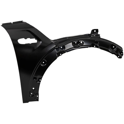 Primed Fender Replacement For Mini Cooper 2014 2015 2016 2017 2018 2019 2020 2021 2022 2023 Front Passenger Side Hatchback 41007374522 MC1241104