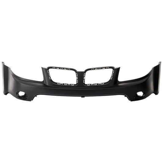Primed Front Upper Bumper Cover 19120956 GM1000777 Replacement For Pontiac Torrent 2006 2007 2008 2009 with Fog Lamp Holes Primed