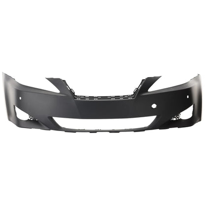Primed Front Bumper Cover 5211953917 LX1000161 Replacement For Lexus IS250 IS350 2006 2007 2008 Primed With Fog Light Holes