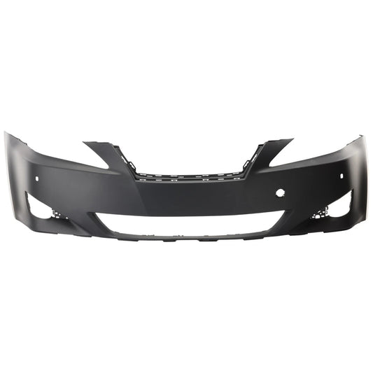 Primed Front Bumper Cover 5211953917 LX1000161 Replacement For Lexus IS250 IS350 2006 2007 2008 Primed With Fog Light Holes