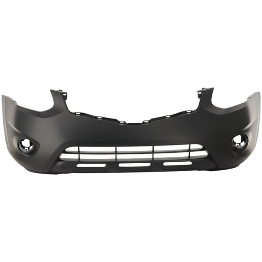 Primed Front Bumper Cover Primed 620221VK0H NI1000277 Replacement For Nissan Rogue 2011 2012 2013 Replacement For Nissan Rogue Select 2014 2015