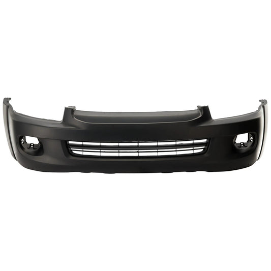 Primed Front Bumper Cover 521190C942 TO1000293 Replacement For Toyota Sequoia 2005 2006 2007 Primed with Fog Lamp Holes