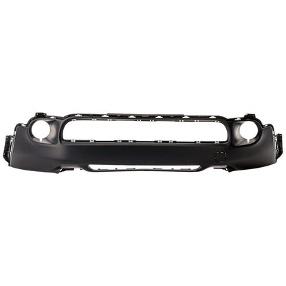 Primed Front Bumper Cover 51119806064 MC1000116 Replacement For Mini Cooper 2011 2012 2013 2014 2015 2016 Countryman Primed with Chrome Molding