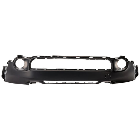 Primed Front Bumper Cover 51119806064 MC1000116 Replacement For Mini Cooper 2011 2012 2013 2014 2015 2016 Countryman Primed with Chrome Molding