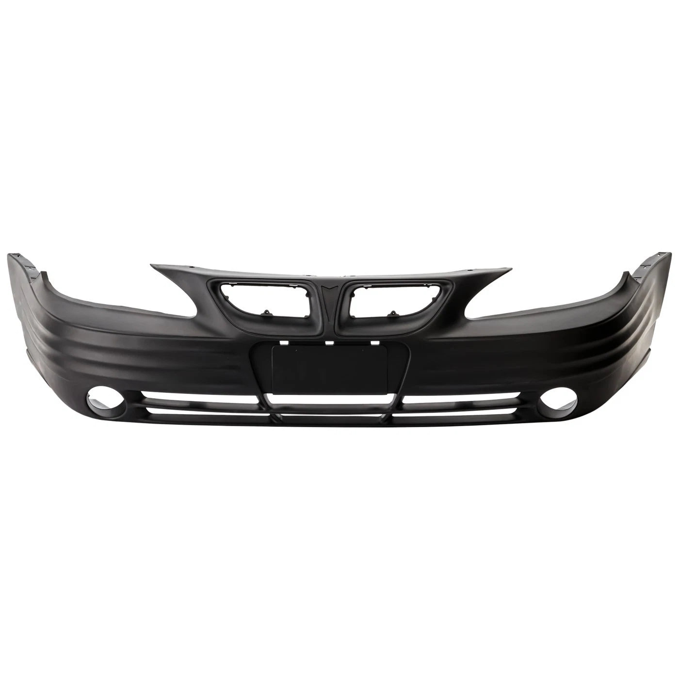 Primed Front Bumper Cover 22610695 GM1000574 Replacement For Pontiac Grand Am 1999 2000 2001 2002 with Fog Lamp Holes Primed