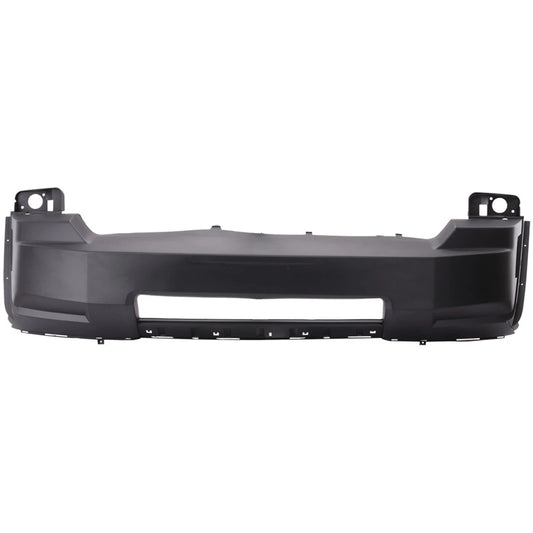 Primed Front Bumper Cover 68036212AC CH1000968 Replacement For Jeep Liberty 2008 2009 2010 2011 2012 Models with Chrome Insert Primed