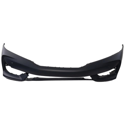 Primed Bumper Cover Fascia Front Coupe HO1000305 71100T3LA60ZZ Replacement For Honda Accord 2016 2017 Primed
