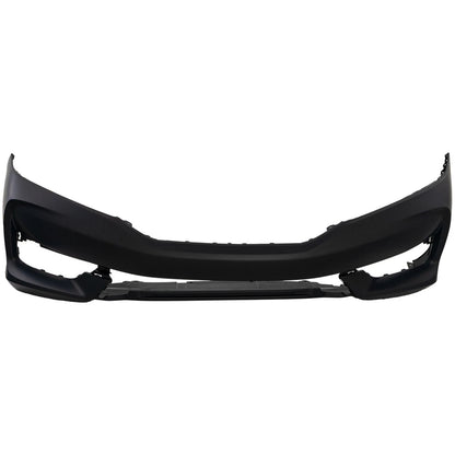 Primed Bumper Cover Fascia Front Coupe 71101T3LA50ZZ HO1000304 Replacement For Honda Accord 2016 2017 Primed