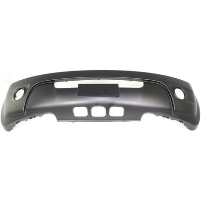 Primed Front Bumper Cover 865113E501 KI1000137 Replacement For Kia Sorento 2007 2008 2009 LX Model Primed with Fog Lamp Holes