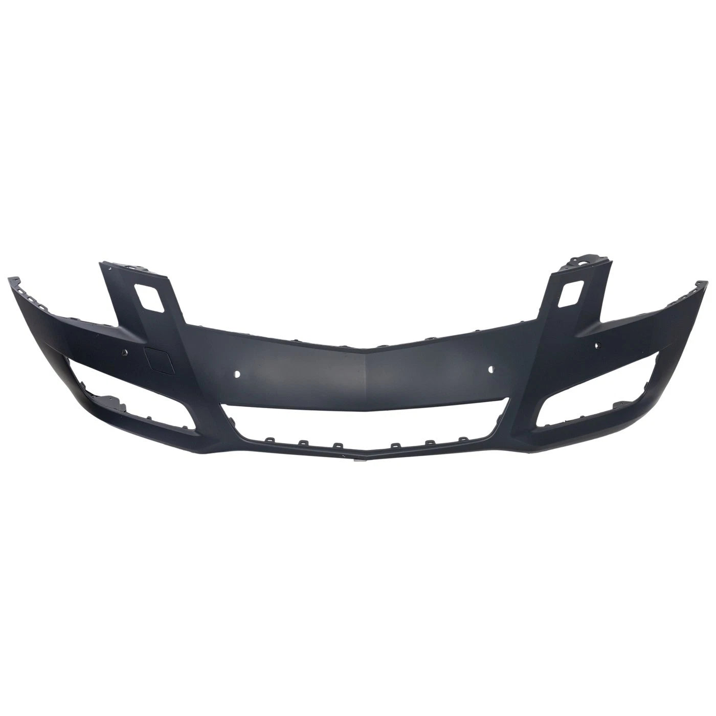 Primed Bumper Cover 22878679 GM1000938 Replacement For Cadillac ATS 2013 2014 with Headlight Washer Holes Front