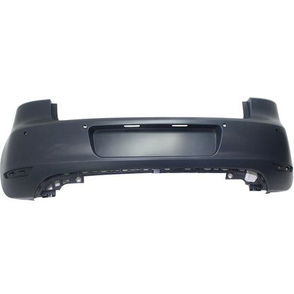 Primed Rear Bumper Cover 5K6807417GRU VW1100196 Replacement For Volkswagen Golf 2012 2013 Hatchback with Park Sensor Holes Primed