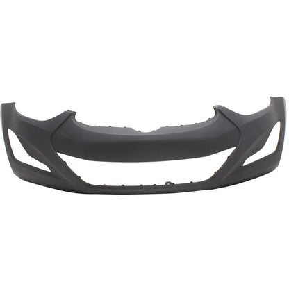 Primed Front Bumper Cover Fascia 865113Y500 HY1000203 Replacement For Hyundai Elantra 2014 2015 2016 Primed