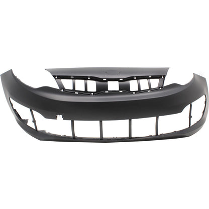 Primed Front Bumper Cover Replacement For Kia Rio Sedan 2016 2017 Primed KI1000177 865111W500