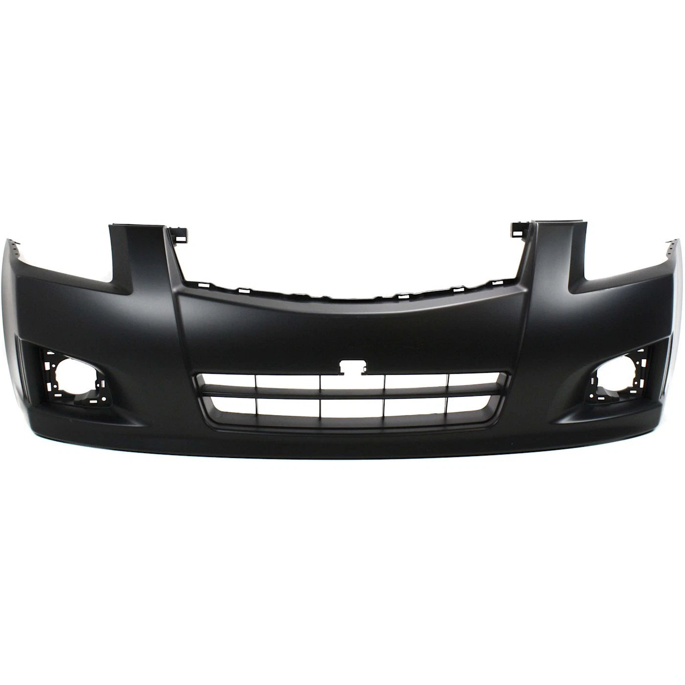 Primed Front Bumper Cover 62022ET80J NI1000262 Replacement For Nissan Sentra 2007 2008 2009 2010 2011 2012 with Fog Lamp Holes Primed