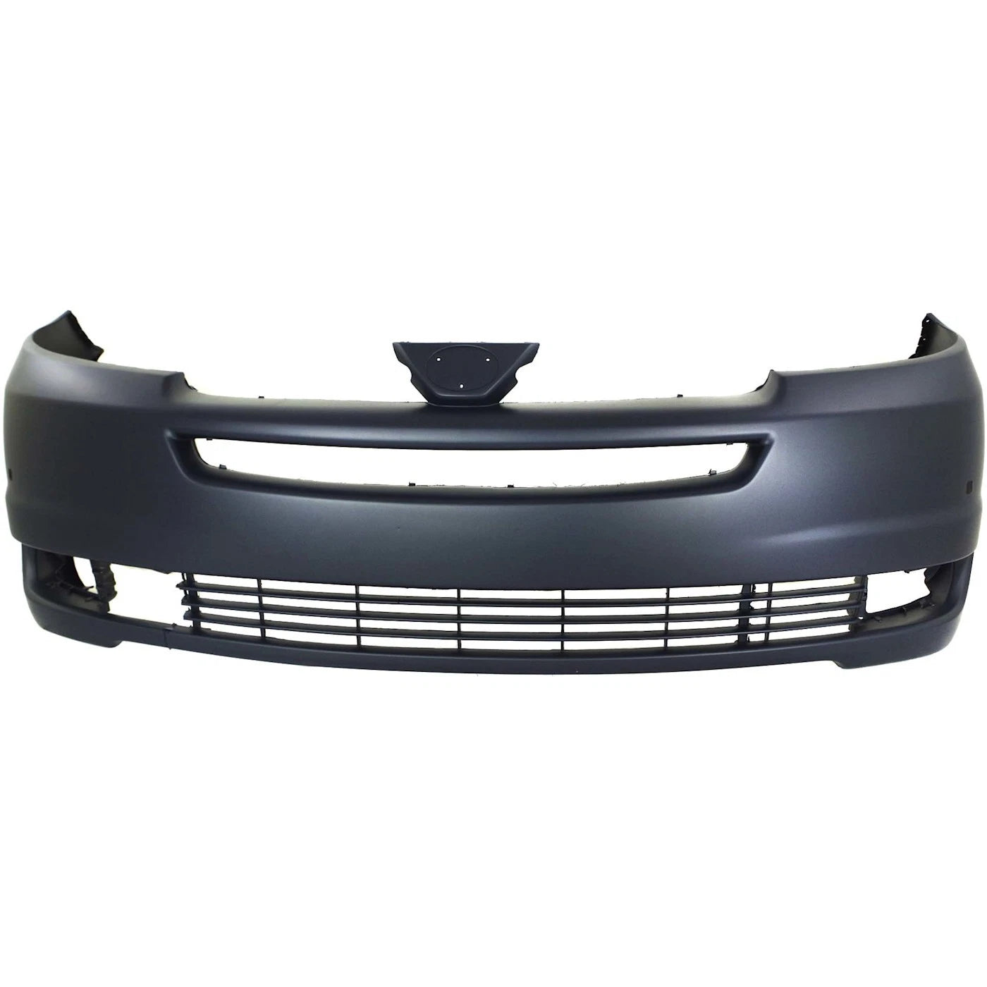 Primed Front Bumper Cover 52119AE903 TO1000269 Replacement For Toyota Sienna 2004 2005 Primed With Radar Cruise Control
