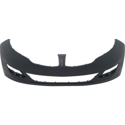 Primed Front Bumper Cover DP5Z17D957ABPTM FO1000691 Replacement For  Lincoln MKZ 2013 2014 2015 Primed With Signature Lighting