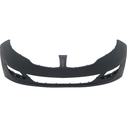 Primed Front Bumper Cover DP5Z17D957ABPTM FO1000691 Replacement For  Lincoln MKZ 2013 2014 2015 Primed With Signature Lighting