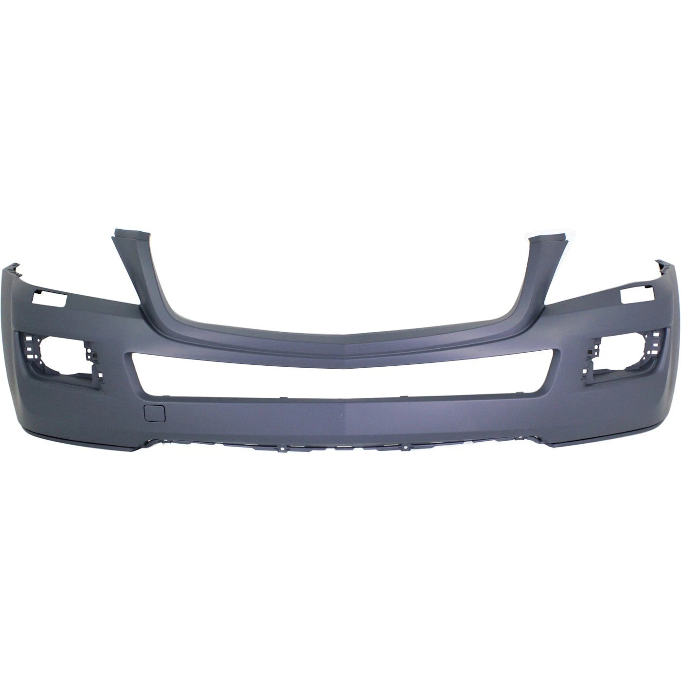 Primed Bumper Cover 16488552259999 MB1000255 Replacement For Mercedes Benz GL320 2007 2008 2009 Front with Washer Holes Curve Light Primed