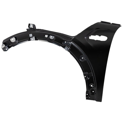 Primed Fender Replacement For Mini Cooper 2014 2015 2016 2017 2018 2019 2020 2021 2022 2023 Front Driver Side Hatchback 41007374521 MC1240104