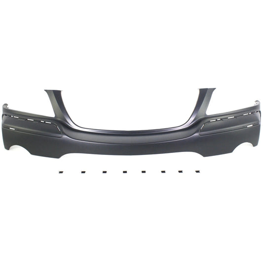 Primed Bumper Cover Fascia Front Upper CH1000381 5102341AB Replacement For Chrysler Pacifica 2004 2005 2006 Primed