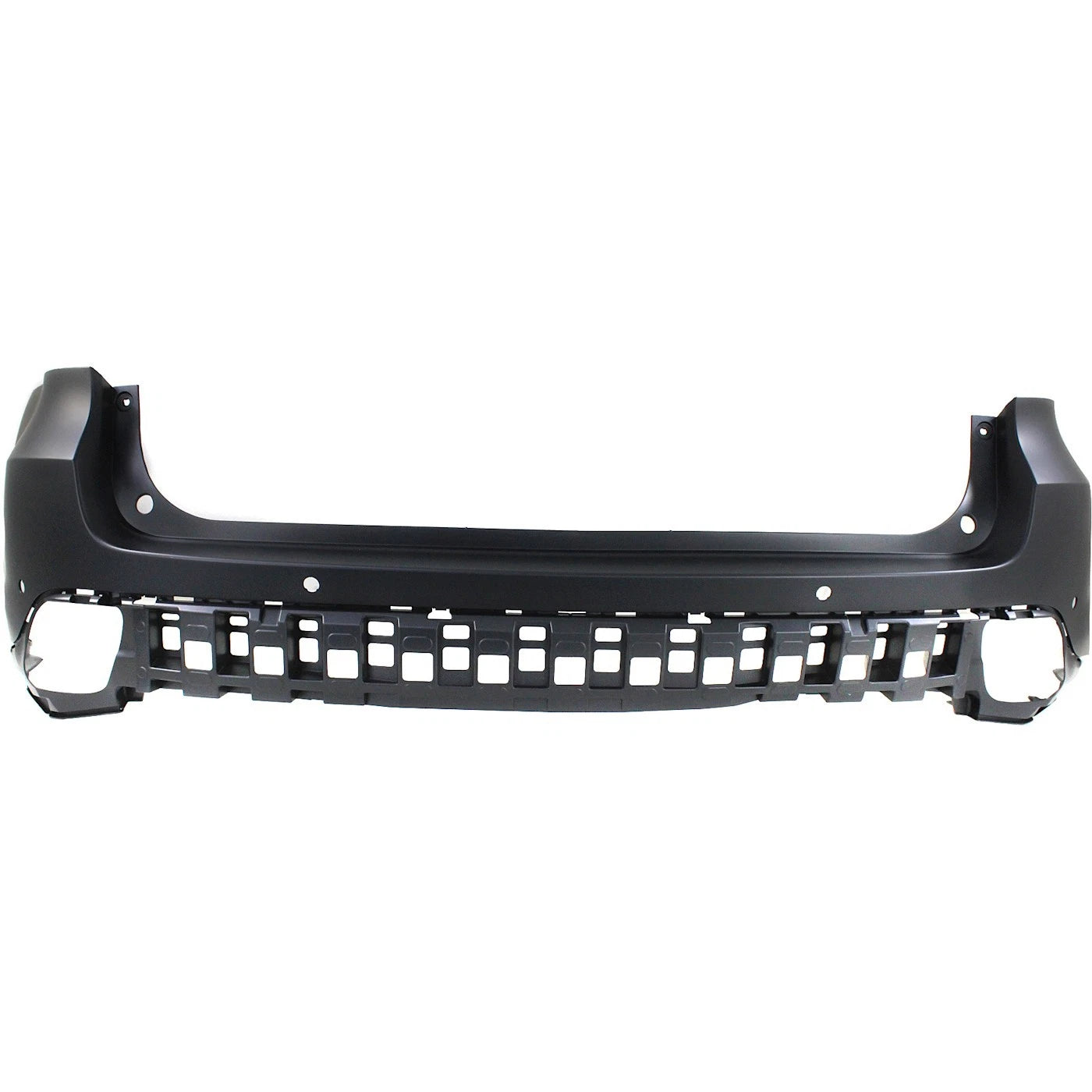 Primed Bumper Cover Fascia Rear Upper 521590E912 TO1114101 Replacement For Toyota Highlander 2014 2015 2016 Primed