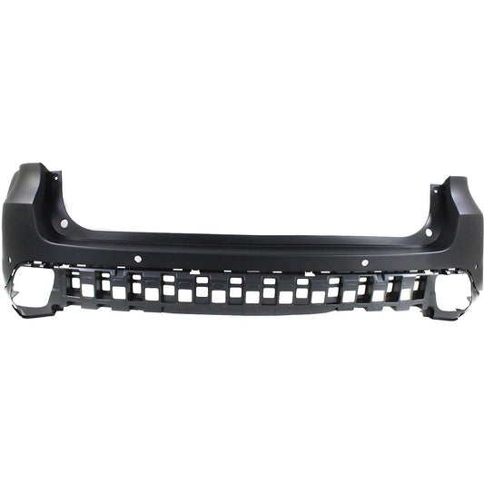 Primed Bumper Cover Fascia Rear Upper 521590E912 TO1114101 Replacement For Toyota Highlander 2014 2015 2016 Primed