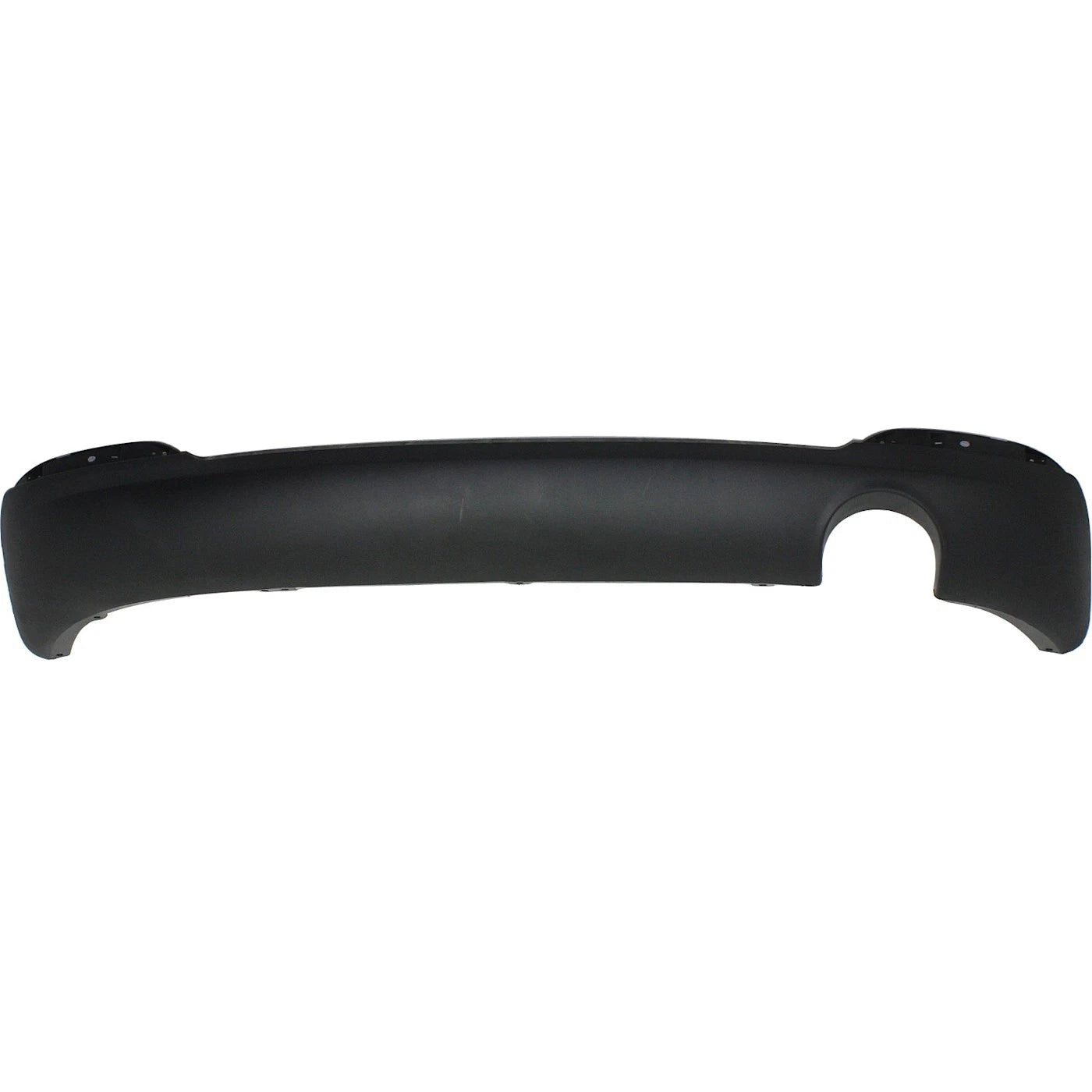 Textured Rear Lower Bumper Cover 86695A7010 KI1115105 Replacement For Kia Forte 2014 2015 2016 Textured with Exhaust Hole