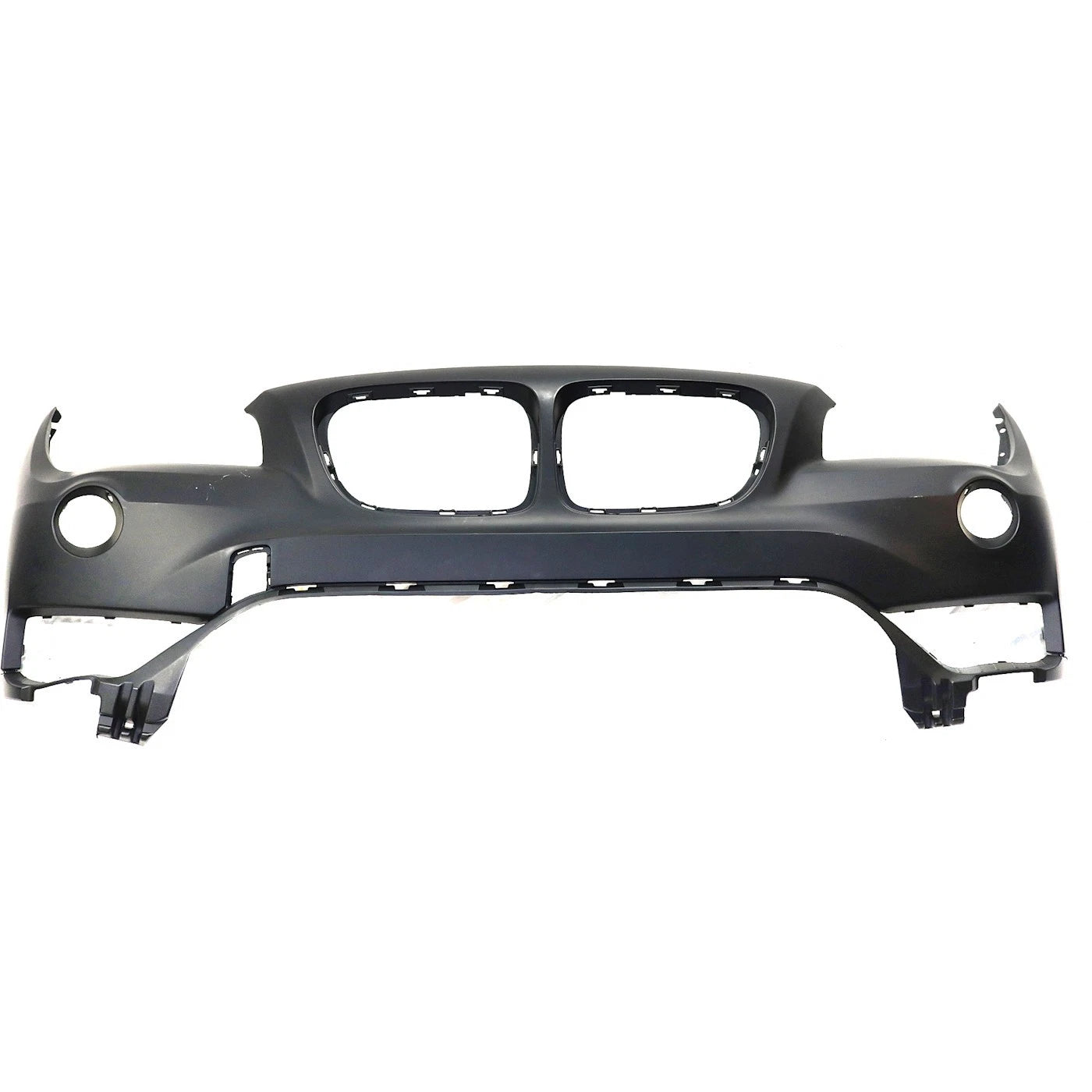 Primed Front Bumper Cover 51117345031 BM1000322 Replacement For BMW X1 2013 2014 2015 with Fog Lamp Holes Primed