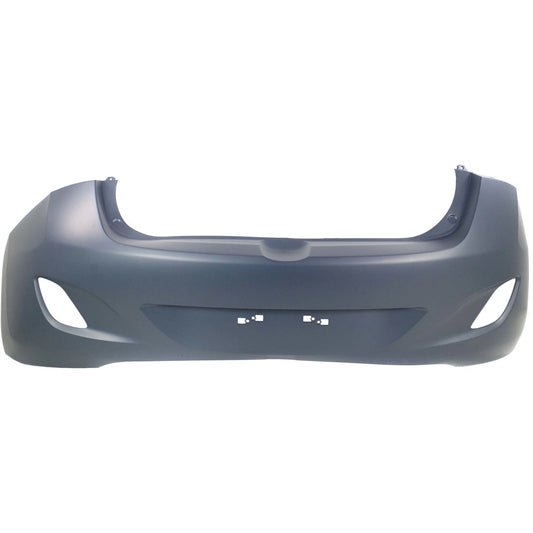 Primed Bumper Cover Fascia Rear HY1100196 86611A5000 Replacement For Hyundai Elantra GT 2013 2014 2015 2016 2017 Primed