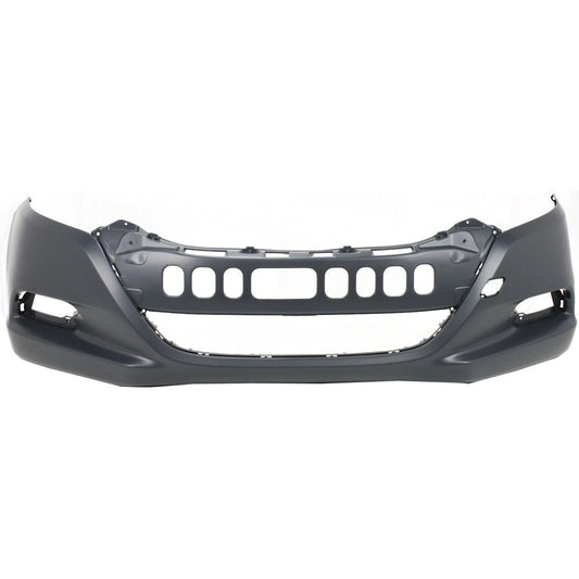 Primed Front Bumper Cover Primed 04711TM8A90ZZ HO1000269 Replacement For Honda Insight 2010 2011