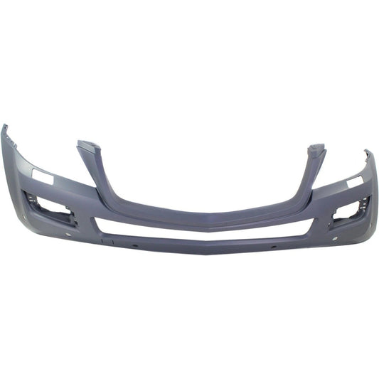Primed Front Bumper Cover 16488553259999 MB1000253 Replacement For Mercedes Benz GL450 2007 2008 2009 2010 2011 2012 with Curve Light Primed