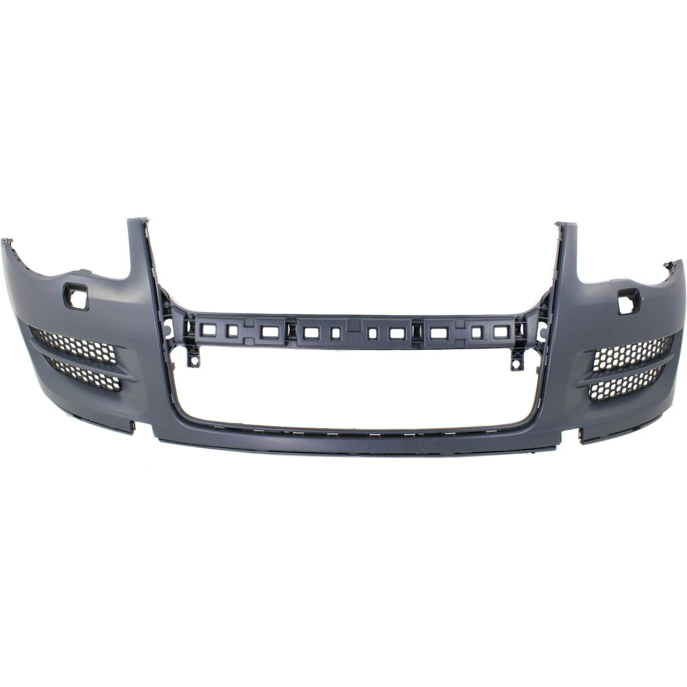 Primed Bumper Cover 7L6807217AQGRU VW1000170 Replacement For Volkswagen Touareg 2008 2009 2010 Front with Headlamp Washer Hole Primed