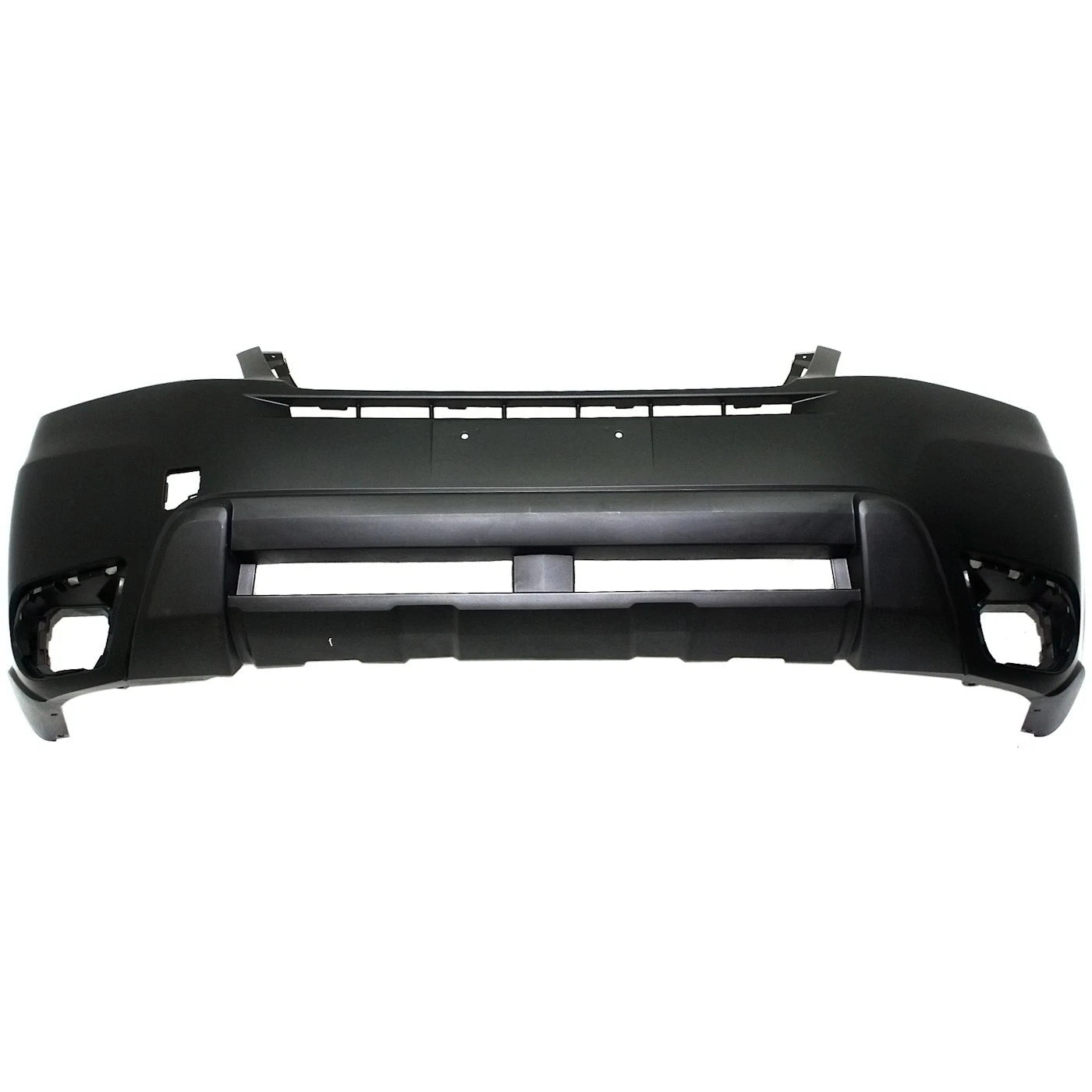 Primed Front Bumper Cover 57704SG001 SU1000173 Replacement For Subaru Forester 2014 2015 2016 with Fog Lamp Holes Primed