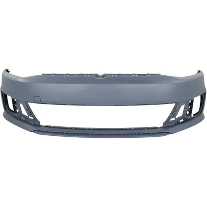 Primed Front Bumper Cover 5C6807217JGRU VW1000203 Replacement For Volkswagen Jetta 2015 GLI Model Sedan Primed