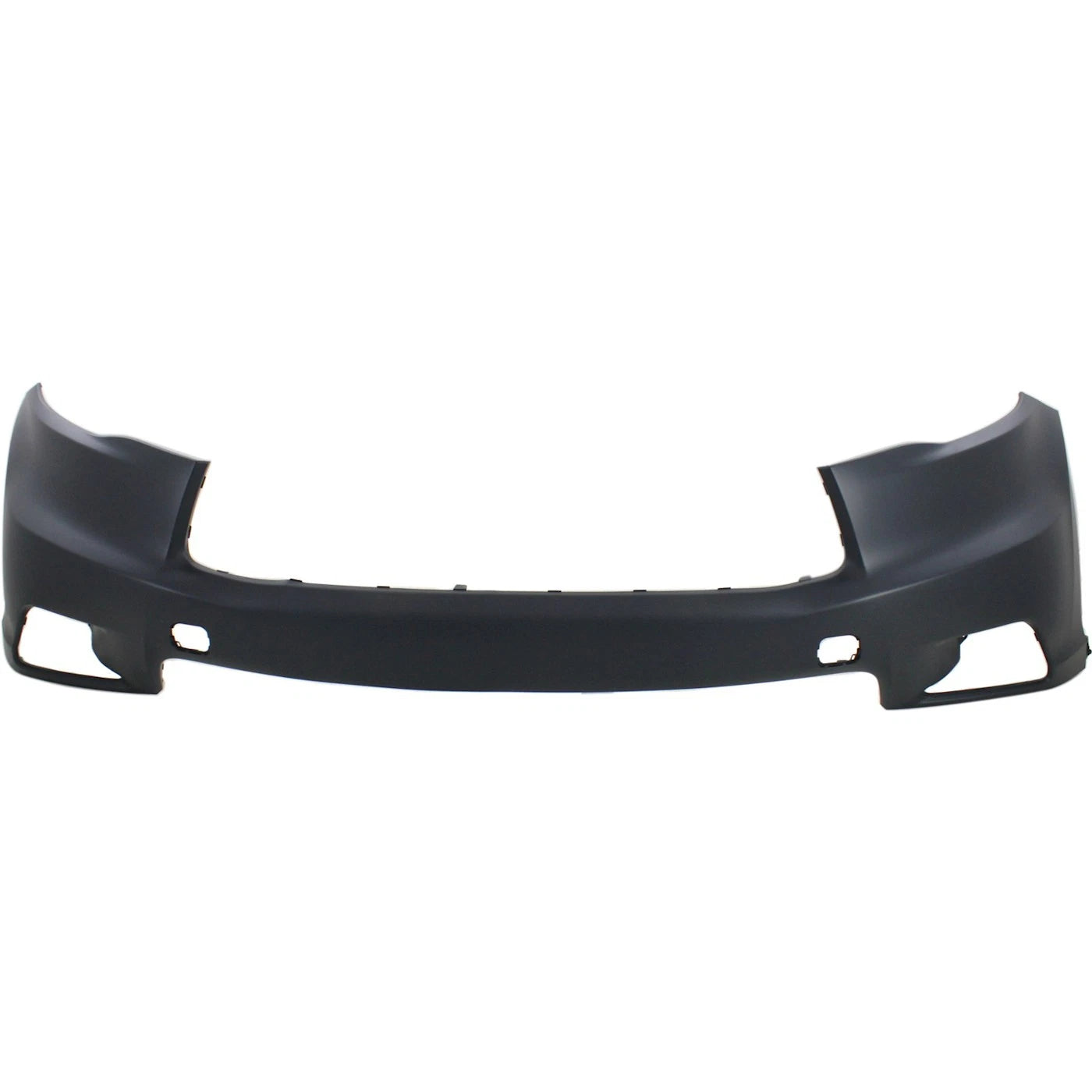 Primed Front Upper Bumper Cover 521190E925 TO1014102 Replacement For Toyota Highlander 2014 2015 2016 with Fog Lamp Holes Primed