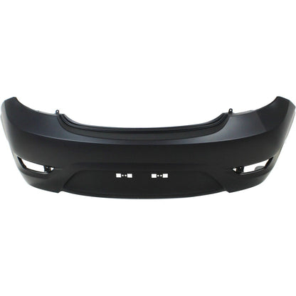 Primed Bumper Cover Fascia Rear HY1100183 866111R200 Replacement For Hyundai Accent 2012 2013 2014 2015 2016 2017 Primed