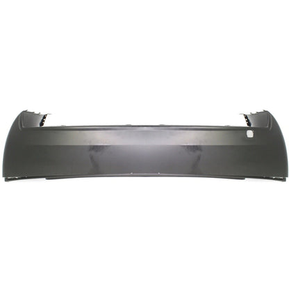 Primed Bumper Cover 15896232 GM1100813 Replacement For Cadillac CTS 2008 2009 2010 2011 2012 2013 with Tow Hook Hole Rear Plastic Primed
